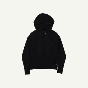 Sweaty Betty Womens Black Cotton/Polyester Long sleeved Hoodie Size S - Picture 1 of 12