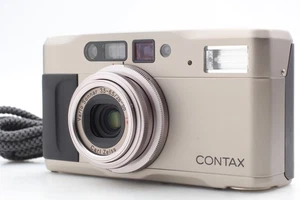 [MINT w/ Strap] Contax TVS II Point & Shoot 35mm Silver Film Camera From JAPAN - Picture 1 of 12