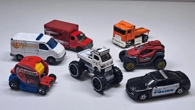 lote de 7 juguetes coleccionables fundidos a presión Hot Wheels mixtos vintage y otras marcas Foto 1 de 4