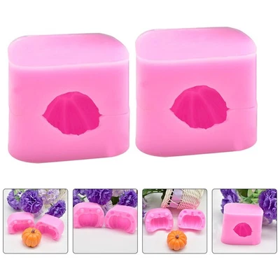  6 Pcs Silikon-backform Kürbis Silikonform Mini -Backformen Zum Backen - Bild 1 von 4