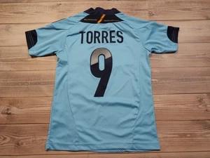 Authentic Fußball Trikot Spanien Torres 9 Gast Fußball Trikot 2012 Kindergröße - Bild 1 von 16