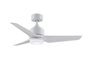 Fanimation TriAire Custom Indoor/Outdoor Ceiling Fan in Matte White- MOTOR ONLY - Picture 1 of 5