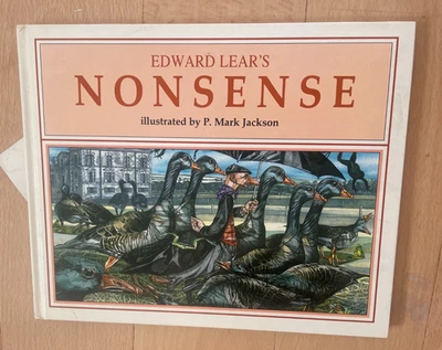 EDWARD LEAR. NONSENSE. P. MARK JACKSON. HARDCOVER. 1989 - 9780732249359 - Image 1 of 4