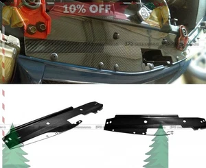 Cubierta de radiador de panel de bloqueo de refrigeración de fibra de carbono para Mitsubishi Evolution EVO 5 6 - Imagen 1 de 6