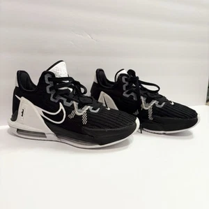Nike Men's Lebron Witness VI TB, Men’s 6 Black/White - Picture 1 of 9