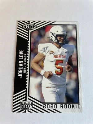 2020 Sage Hit Jordan Love Rookie Premier Draft - Image 1 of 4