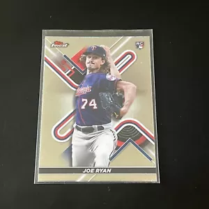 2022 Topps Finest Baseball - [Base] #19 - Joe Ryan [EX to NM] Rookie Card Twins - Bild 1 von 2