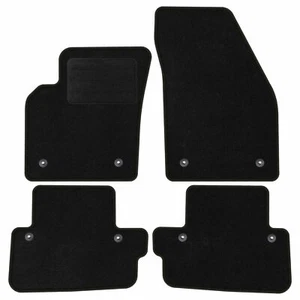 Tapis Volvo C70 II 2006-2013 tapis de sol moquette velours noir - Bild 1 von 4