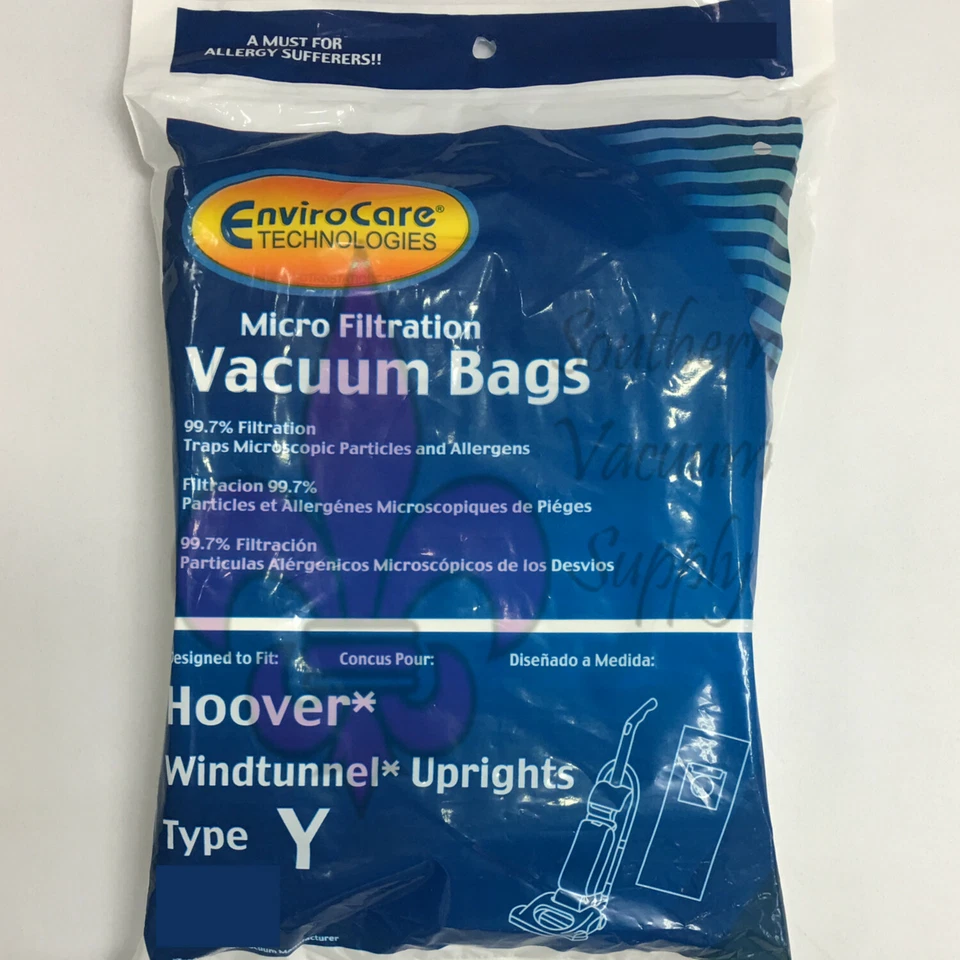 Hoover Wind Tunnel Type Y Bags - 9 Pack - Image 1 of 1