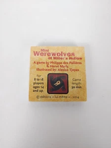 Mini Werewolves of Miller's Hollow, Promo Juego de Mesa (Lui Meme 2014) | Nuevo - Imagen 1 de 4