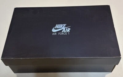 Nike Air Force 1 AF1 Sage Low Black Empty Shoe Box Size 7.5 Box Only Women - Image 1 of 4