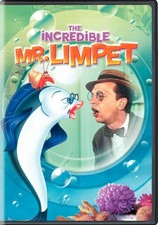 The Incredible Mr Limpet Sealed New Dvd Don Knotts