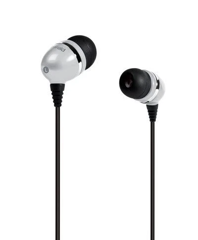 Auricular estéreo/micrófono en línea/plateado PMB1100SIL Foto 1 de 1