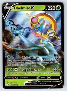 Dhelmise V 009/072 Shining Fates Ultra Rare Holo Pokemon Karte - Bild 1 von 5