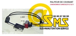 51213611 JUNGHEINRICH CABLE 2 SENSOR PALPEUR INTERRUPTEUR HAUTEUR DE MAT EJD 220 - Picture 1 of 1