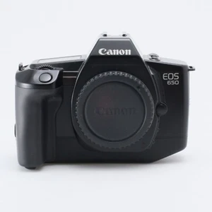 【MINT】 Canon EOS 650 Film Camera Black Body Tested OK No.1332794 from Japan - Picture 1 of 14