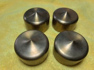 MAPLESHADE LOW MICROPOINT HEAVYFEET V4 BRASS FOOTERS (4) VG COND 1.5" HEIGHT - Picture 1 of 3