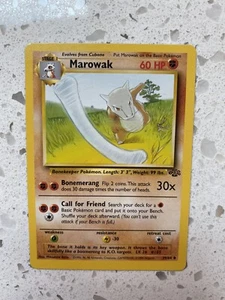 Marowak Vintage Pokémon Card 1999 39/64 Jungle Set Unplayed - Picture 1 of 2
