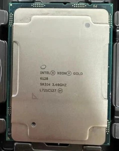 Intel Xeon Gold 6128 3.40GHz 6-Core 19.25MB LGA3647 SR3J4 CPU Processor - Afbeelding 1 van 2