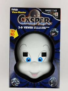 Casper The Ghost Face Viewer View-Master Modelo L 3D Caja de Regalo 1995 Tyco Nuevo - Imagen 1 de 14