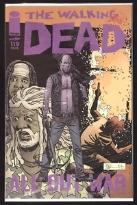 WALKING DEAD #119 (NM) PRIMERA IMPRESIÓN / GUERRA TOTAL Imagen Kirkman Sin Leer - Imagen 1 de 3