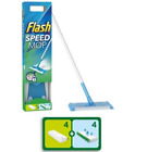 NEW Flash Speed MOP 4 + 4 Free refills Starter Kit Wet and Dry Refills Cloths