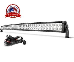 barra de luz led 50 pulgadas 288W para camioneta jeep todoterreno SUV Nuevo - Picture 1 of 7