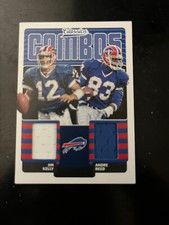 2018 Classic Combos Dual Jerseys HOF Jim Kelly/ Andre Reed