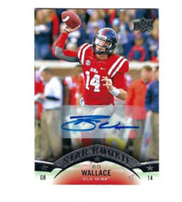Bo Wallace 2015 Upper Deck Star Rookie Autograph Ole Miss Rebels