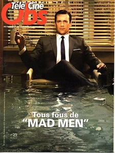 French magazine 2010: JON HAMM _TV Series MAD MEN // LAMBERT WILSON - Picture 1 of 1