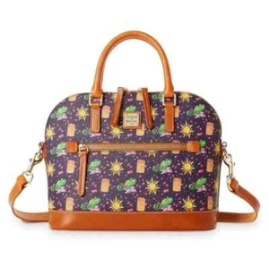 DISNEY Dooney & Bourke Satchel Bag - TANGLED w/LANTERN & PASCAL - Picture 1 of 2