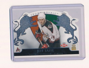 2002-03 CROWN ROYALE JEFF TAFFE #132