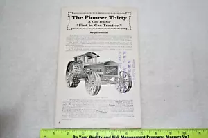 PIONEER TRACTOR 30 1912 - Picture 1 of 4