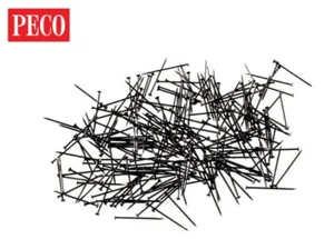 Peco SL-14 Track Fixing Pins Approx 14mm (1/2") NEW - Picture 1 of 1