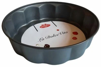 La Dolce Vita Wiener Pufferform Backform/Kuchenform rund Ø 26 cm Anthrazit - Bild 1 von 2