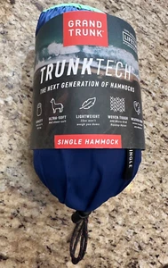 Grand Trunk - TrunkTech Single Hammock - Navy/Green *Brand New* - Picture 1 of 3