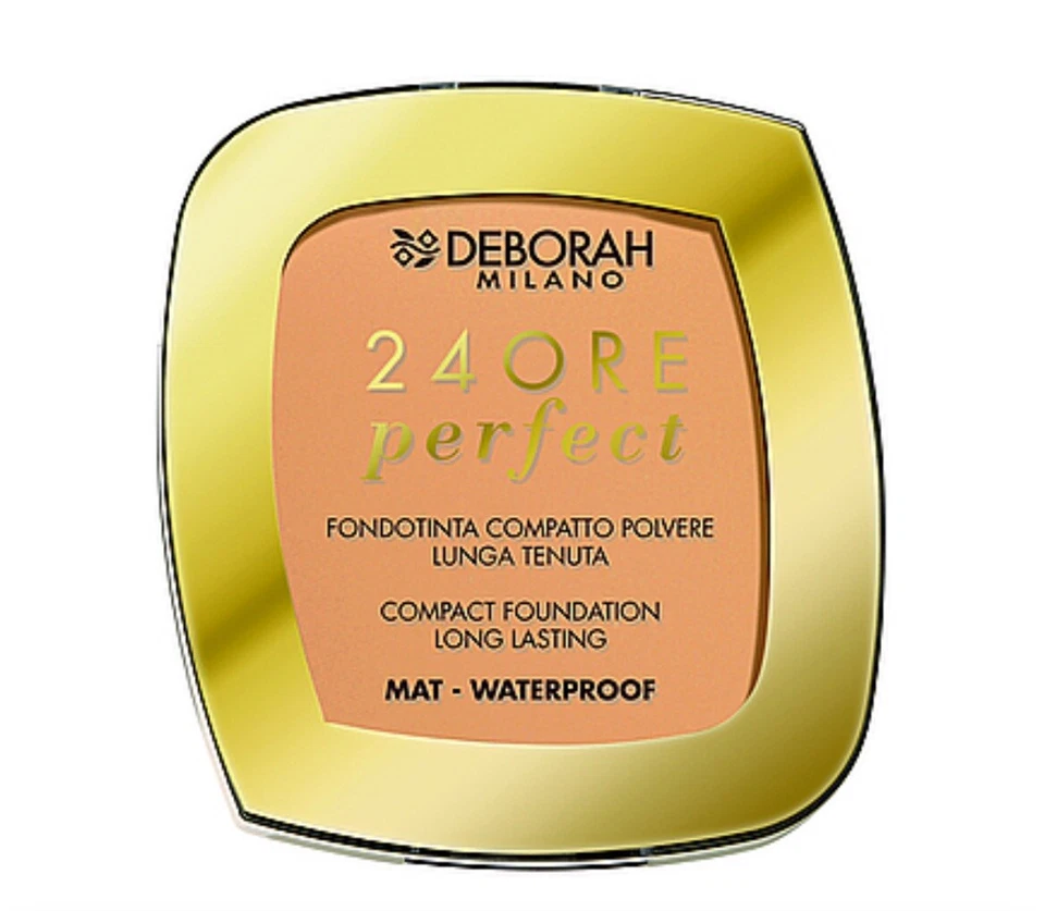 Deborah 24 Hour Perfect Compact Foundation 02 Neu 9 g - Bild 1 von 3