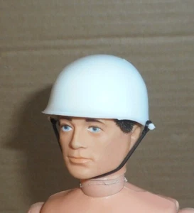 vintage Palitoy ACTION MAN vam - medic white HELMET - 70/80s - Bild 1 von 4