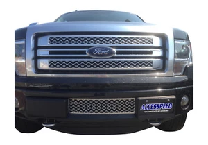 2009-2014 Ford F150 Chrome Lower Bumper Grille OEM Quality ABS Like Upper Grille - Picture 1 of 4