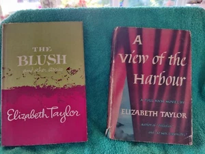 A View Of The Harbour 1947 and Blush 1959 Elizabeth Taylor hb books with dj - Imagen 1 de 1