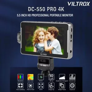 VILTROX DC-550 Pro 5.5Inch 3D LUT 4K Touch Screen Profissional Portable Monitor - Bild 1 von 7