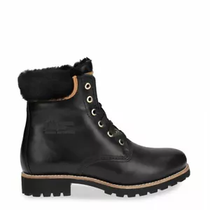 Panama Jack Schnürboot Stiefel Winterstiefel Panama03 Igloo traveling Lammfell - Bild 1 von 4