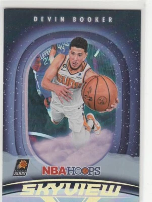 2023-24 NBA Hoops Winter Insert Skyview Holo DEVIN BOOKER #24 Suns - Image 1 of 2