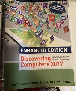 Enhanced Discovering Computers 2017, Loose-leaf, without Access Code - Imagen 1 de 2