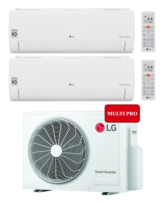 LG Standard II 2-Raum Multisplit Klimaanlage 2x 2,5 kW A+++/A++ WiFi R32 - Bild 1 von 4