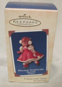 2003 HALLMARK - HOLIDAY SNOWFLAKE SKATER - 8TH IN MADAME ALEXANDER -MINT IN BOX - Picture 1 of 2