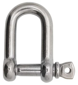 Extreme Max 3006.8237 Stainless Steel D Shackle-1/4" - Imagen 1 de 5
