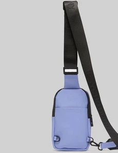 Psycho Bunny - Bandolera de goma azul claro para hombre - Imagen 1 de 6