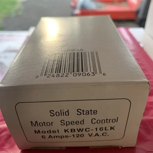 KB Electronics KBWC-16LK Solid State Motor 6 A – 120 VAC - Picture 1 of 1