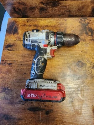 Porter Cable PCC600 20V MAX 1/2" DRILL  and good battery no charger - Image 1 of 4